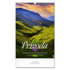 70.002 PRIRODA 02 - Zidni kalendar: 7 listova, dvomesečni
