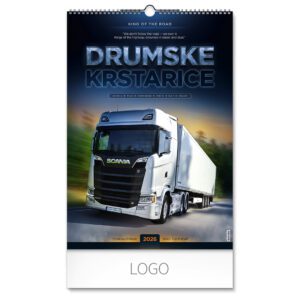 70.020 DRUMSKE KRSTARICE - Zidni kalendar: 7 listova, dvomesečni